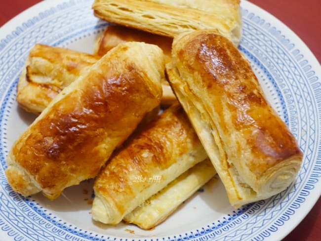 Rouleaux feuilletés au fromage