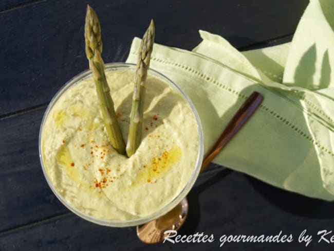 Mousse d'asperges vertes