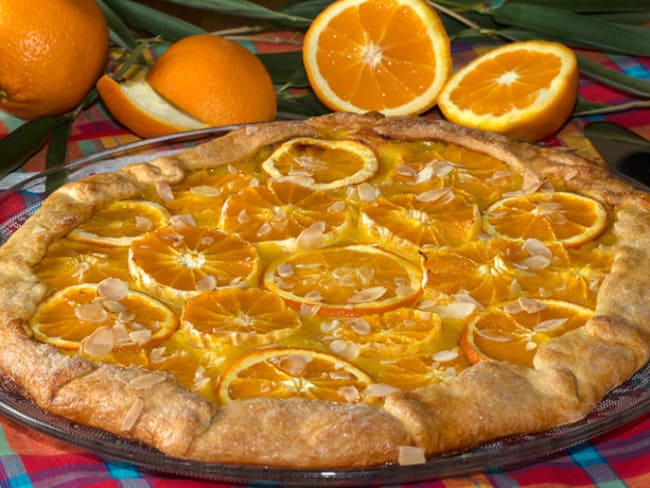 Tarte rustique aux oranges d'Altéa