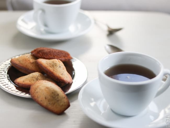 Les madeleines à la bergamote