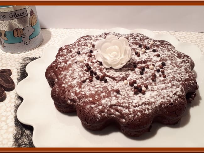 Fondant au chocolat amandes noisettes