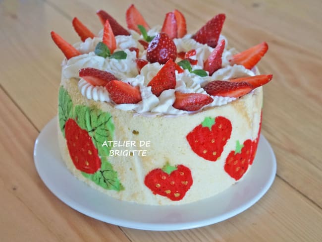 Charlotte aux fraises