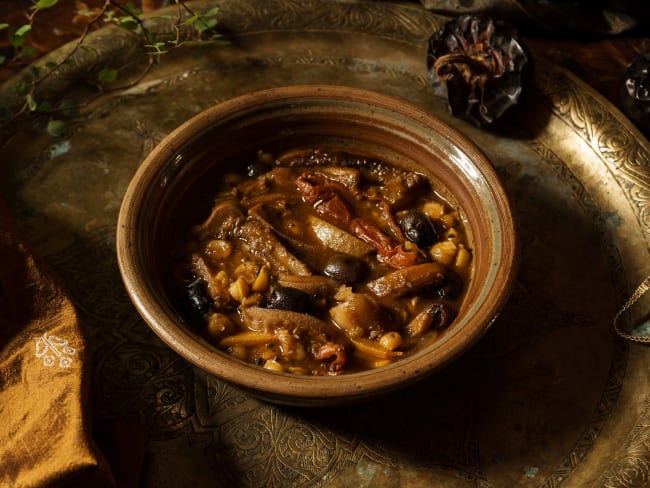 Tajine del gezzar, tripes du Maroc