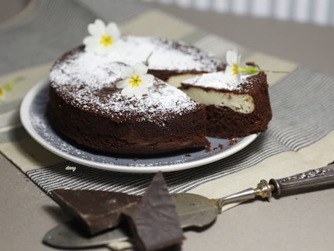 Gâteau chocolat ricotta