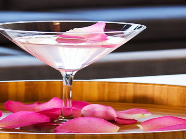 Cocktail désert rose