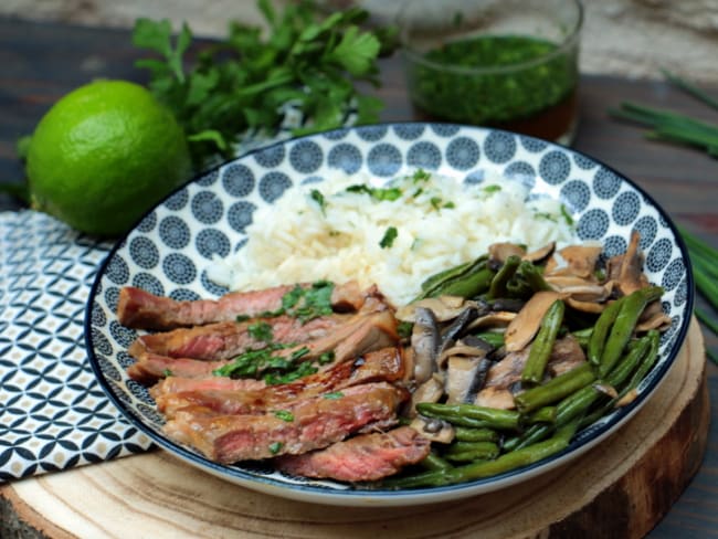 Tigre qui pleure de Luana Belmondo (boeuf à la thaï)