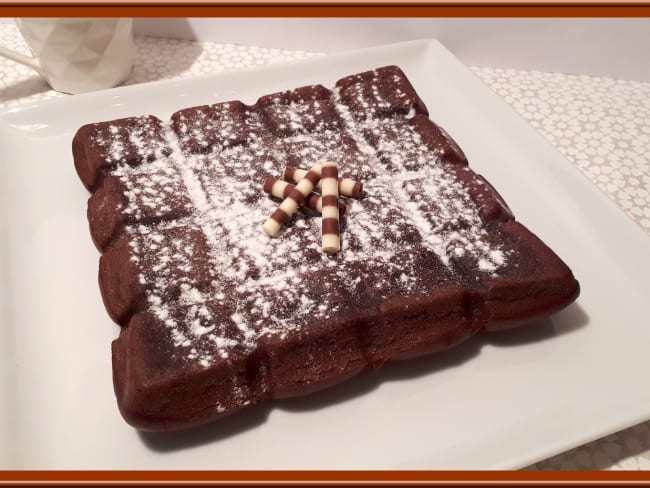 Gâteau au chocolat à la compote