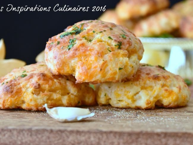 Biscuits au cheddar et lait ribot pour l'apéro