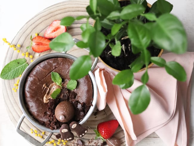 Gâteau au chocolat tout fondant