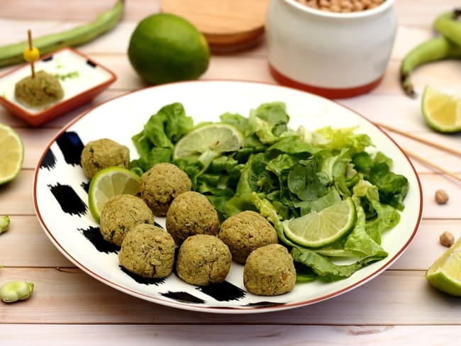 Falafels aux fêves