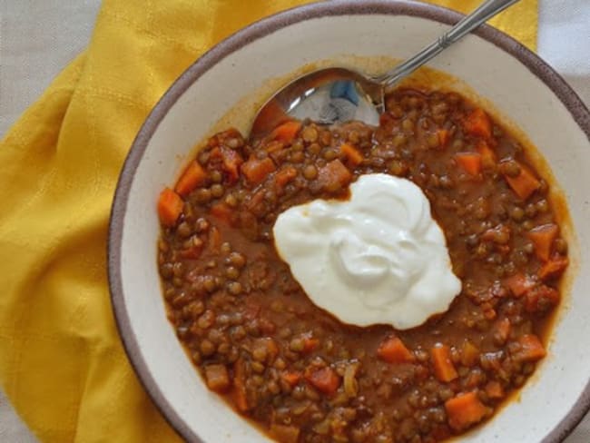 Soupe de lentilles de Nathalie Beauvais