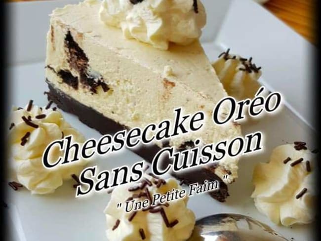 Cheesecake Oréo sans cuisson