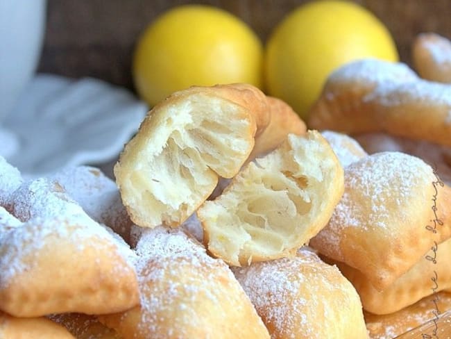 Beignets légers sans levure boulangère pour Carnaval