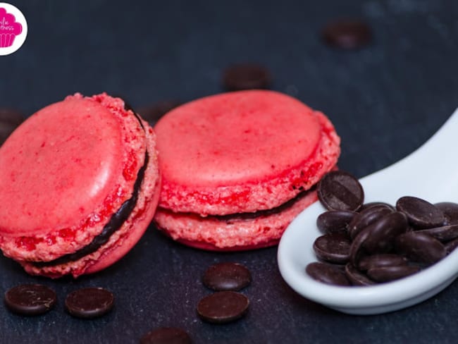 Macarons au chocolat