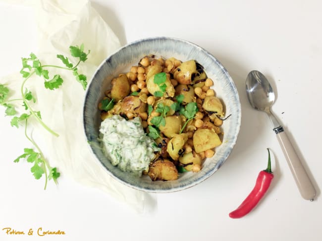 Aloo Bombay ou pommes de terre à l’Indienne