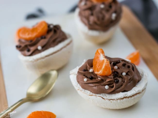 Oeufs de Pâques au chocolat façon Pavlova