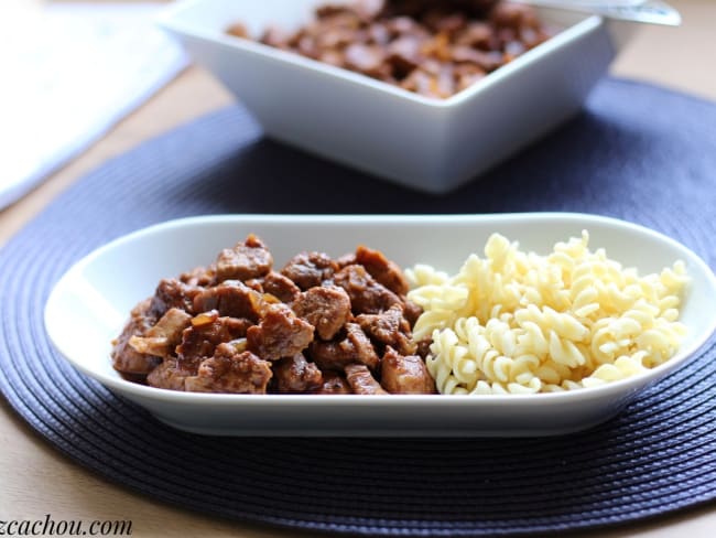 Filet mignon de porc sucré salé