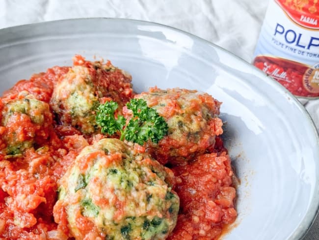 Boulettes épinards ricotta