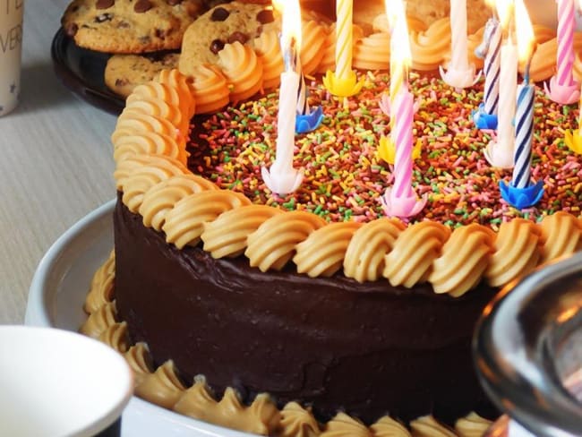 Gâteau ganache spéculoos