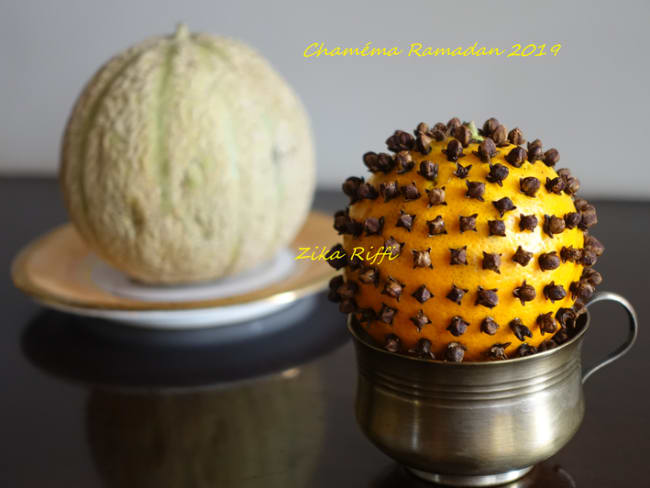 Chaméma et cantaloup