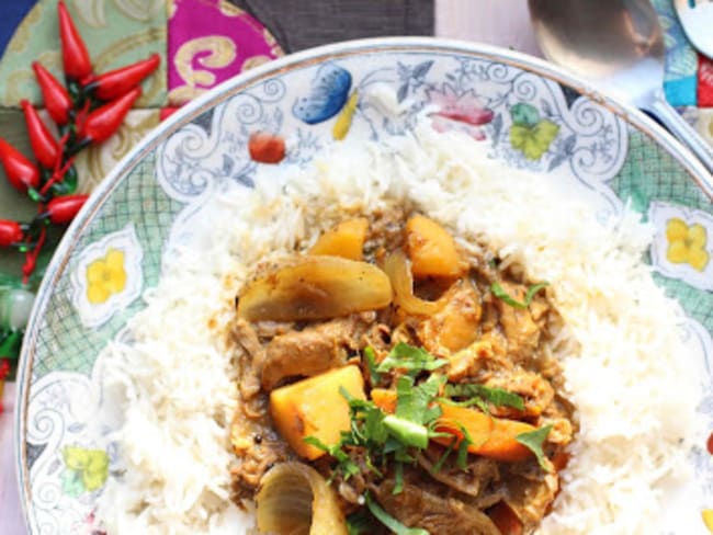 Curry de Macao aux restes de viandes