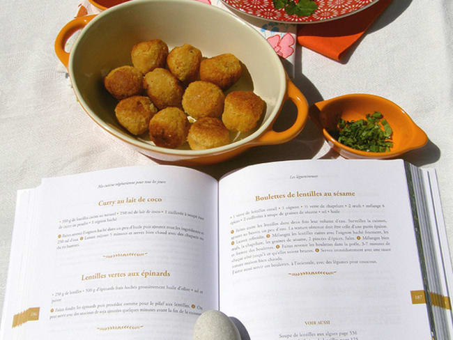 Boulettes de lentilles corail