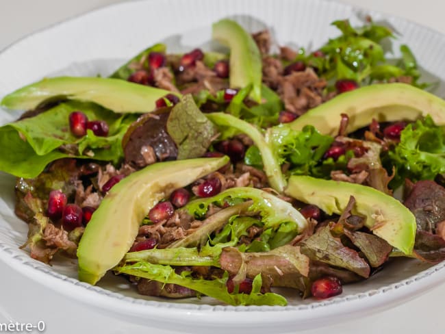 Salade d'avocat au thon