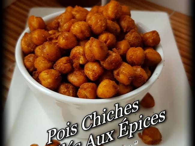 Pois chiches grillés aux épices