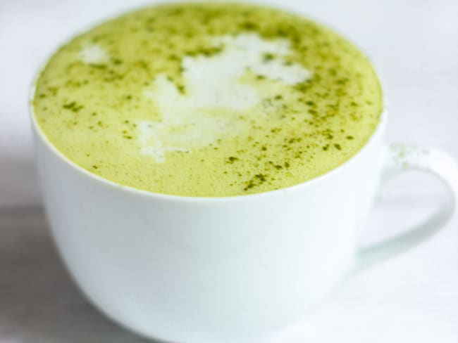 Matha latte : un latte au thé vert matcha