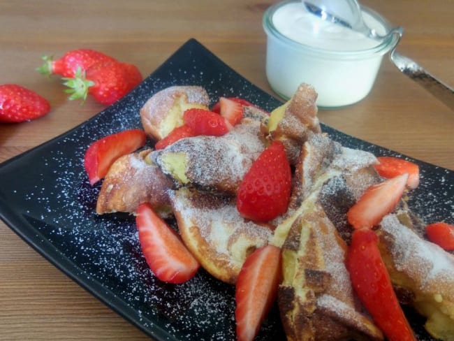 Kaiserschmarrn aux fraises