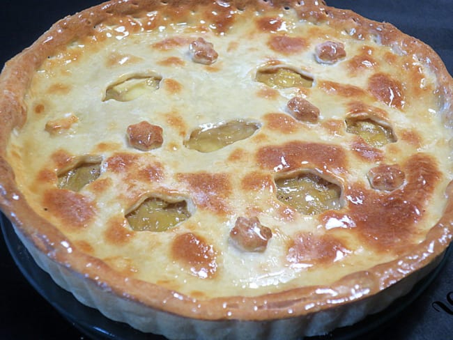 Tourte pommes bananes