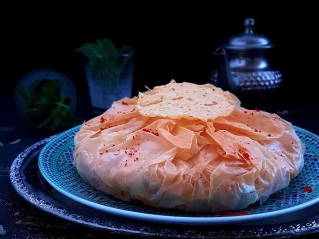 Pastilla marocaine aux fruits de mer