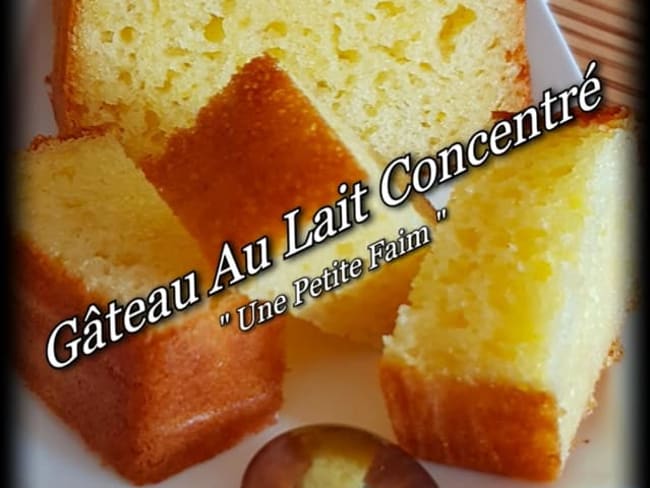 Gâteau au lait concentré