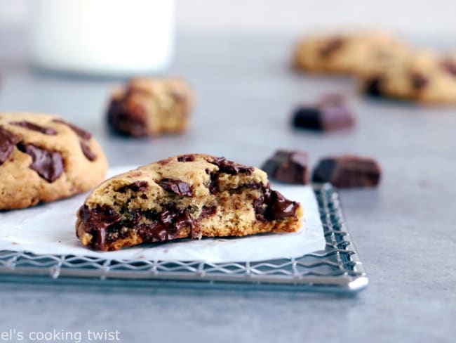 Cookies vegan aux pépites de chocolat 