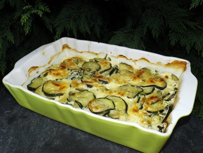 Gratin de courgettes