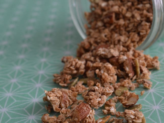 Granola au sirop d'érable