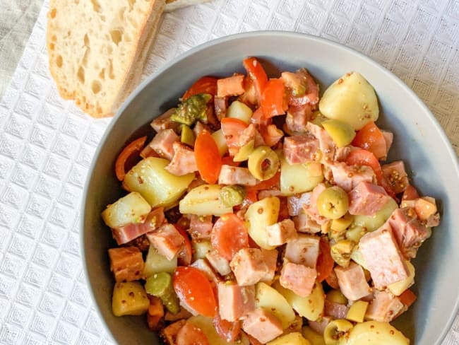 Salade de pomme de terre façon piémontaise