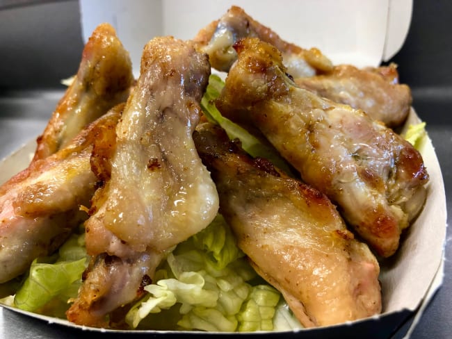 Ailerons de poulet rôtis aux herbes