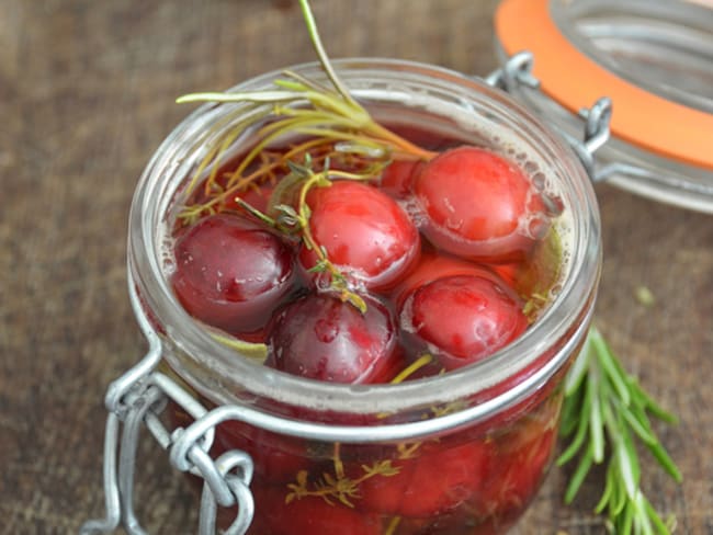 Pickles de cerises