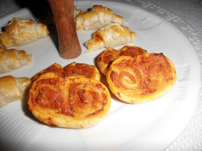 Palmiers au pesto rosso