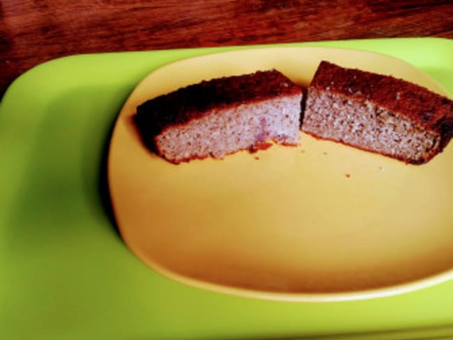 Gâteau d'amandes à la cerise