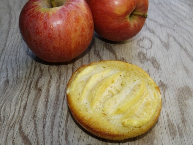 Tartelettes aux pommes à la frangipane