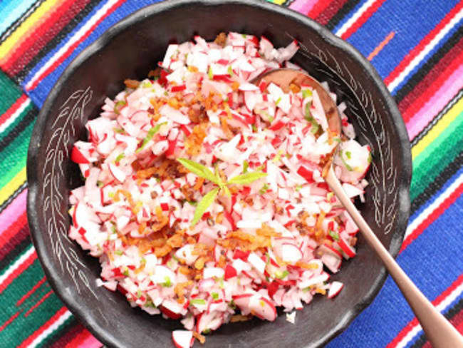 Salade de radis du Guatemala