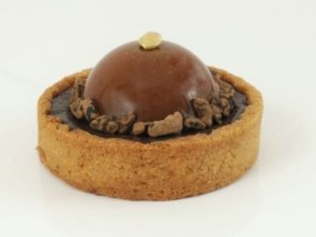 Recette tartelette au chocolat et mousse lactée caramel