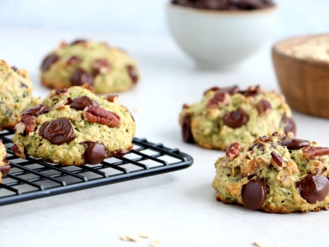 Cookies façon zucchini bread aux pépites de chocolat