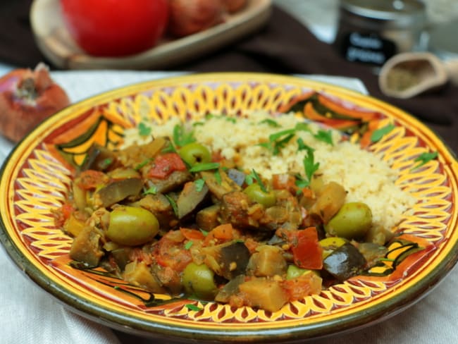 Aubergines à l'orientale