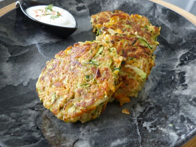 Galettes de légumes aux flocons d'avoine : une recette toute simple