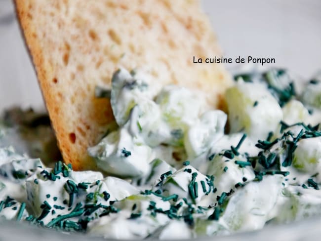 Tzatziki par le chef Alain Ducasse