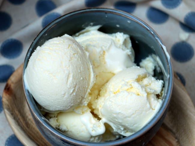 Glace au yaourt maison à la sorbetière