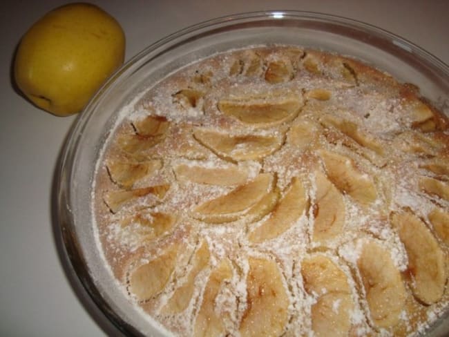 Gâteau moelleux aux pommes à la russe